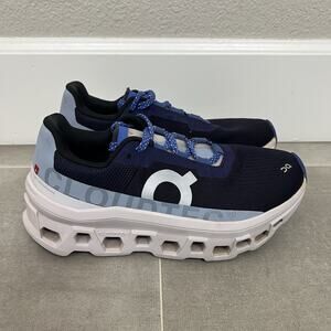 On Cloudmonster Womens 5.5 Blue Acai Lavender Running Athletic Sneakers Shoes